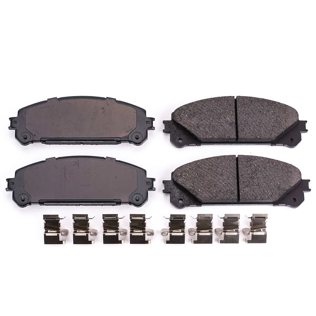 17-1324 – POWERSTOP Brake Pad, FMSI Number D1324 Ceramic Brake Pads Set Of 4 With Stainless Steel Hardware